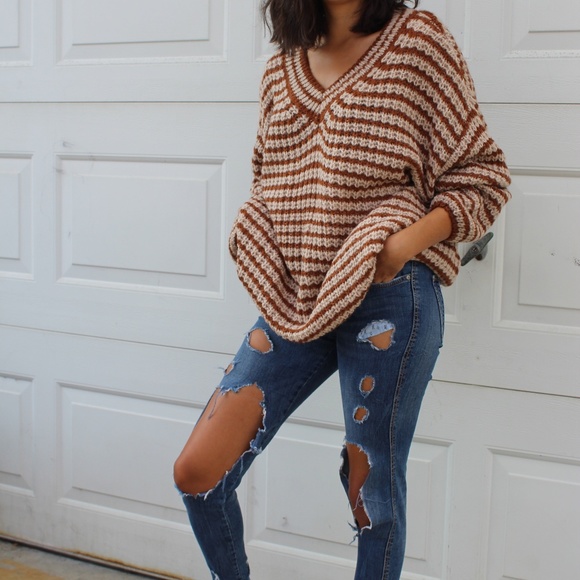 🚨//Pumpkin Patch Collection// Over sized Sweater - Picture 7 of 8